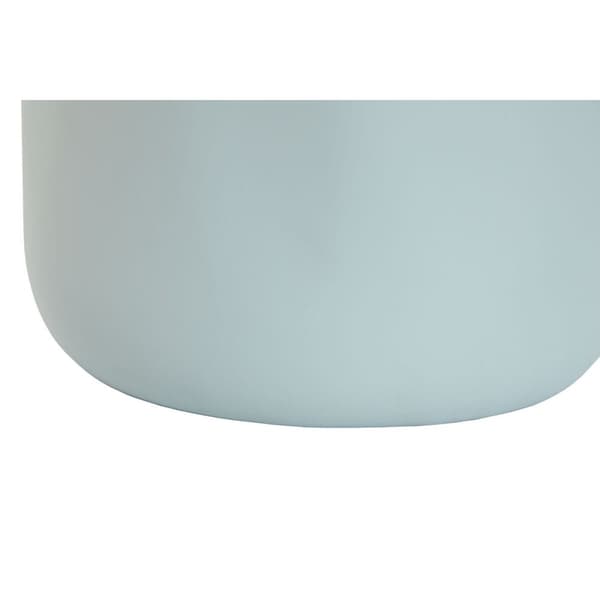 Vase Home ESPRIT Himmelblå Stentøj Traditionel stil 36 x 31 x 48 cm