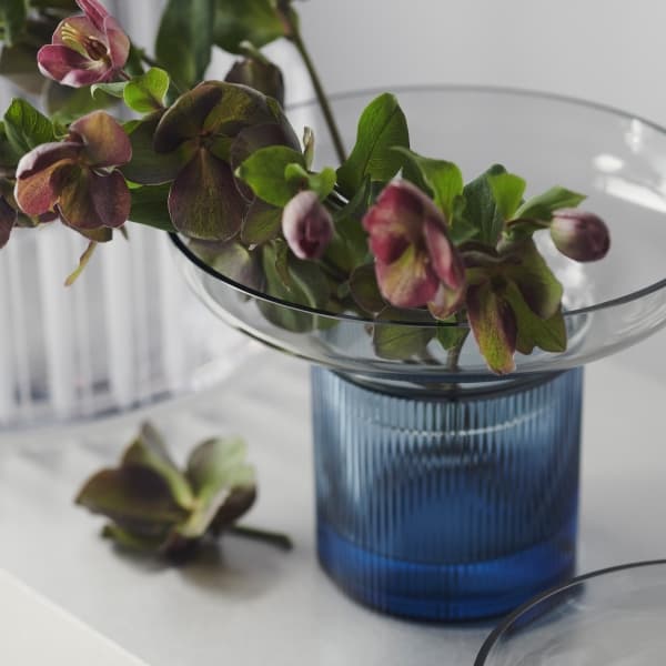 Ensemble Vas Blå/Grå, 15cm - Orrefors