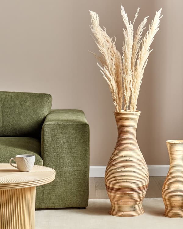 Dekorativ Vas Naturlig Rotting 70 cm Naturlig Stil Boho Rustik Stil Heminredning