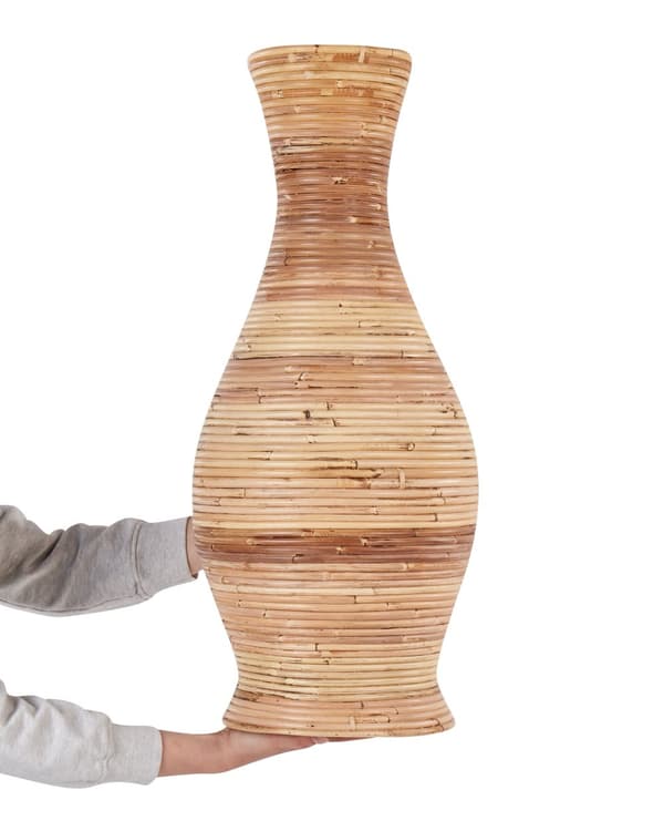 Dekorativ Vas Naturlig Rotting 70 cm Naturlig Stil Boho Rustik Stil Heminredning