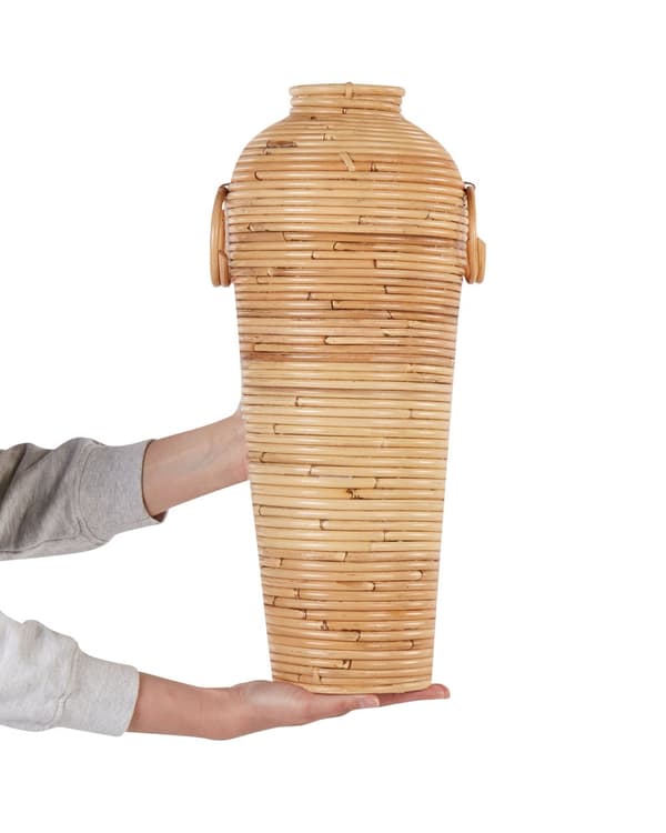 Dekorationsvas Naturlig Rotting 50 cm Bohemisk Rustik Stil Heminredning