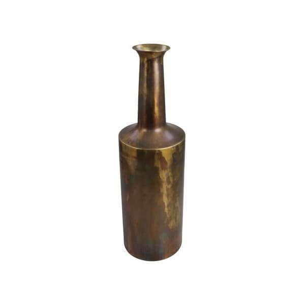 Bergamo - Vas - Metall - Antik guldmässing - ø17x55 cm