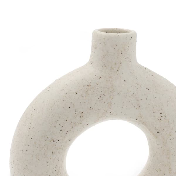 Vas | NOVO | med hål vit | 19x5,5x21 cm | 814131