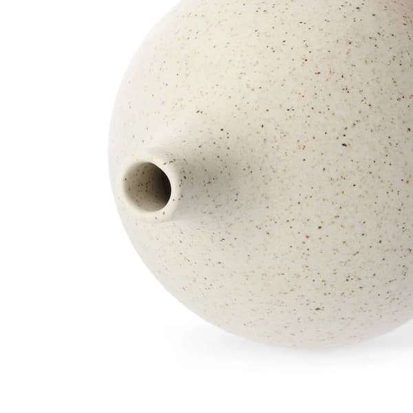 Vase | NOVO | rund med prikker | 15x15x21 cm | 814148