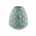 Miniatyrbild 1 av 3: Vas DKD Home Decor Porslin Turkos Orientalisk Kromad 16 x 16 x 18 cm