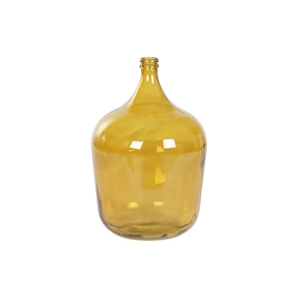 Vas DKD Home Decor Orange Härdat glas 36 x 36 x 56 cm