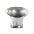 Miniatyrbillede 2 af 3: Vase DKD Home Decor 24 x 24 x 31,5 cm Sølvfarvet Gylden Aluminium Moderne (2 enheder)
