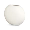 Miniatyrbillede 2 af 4: Vase Cirkulær Hvid Keramik 40 x 34,5 x 16 cm (2 enheder)