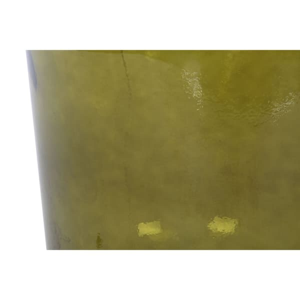 Vase Home ESPRIT Grøn Hærdet glas 36 x 36 x 56 cm