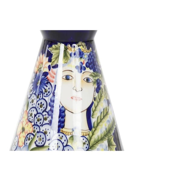 Vase DKD Home Decor Porselen Svart Shabby Chic (19 x 19 x 36 cm)