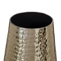 Miniatyrbilde 4 av 5: Vase Gyllen Aluminium 14 x 14 x 31 cm
