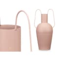 Miniatyrbilde 3 av 3: Vase Med håndtak Sand Stål 24 x 45 x 18 cm (4 enheter)