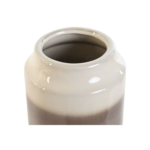 Vase Home ESPRIT Flerfarget Steintøy 13 x 13 x 31 cm