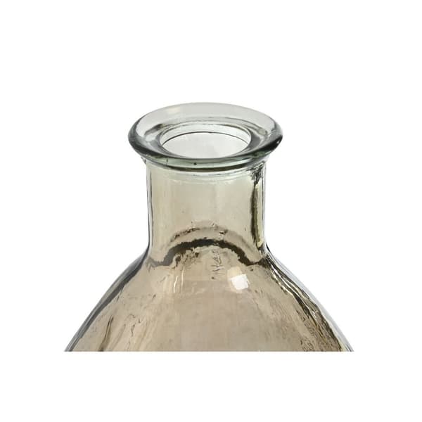 Vase Home ESPRIT Baige Resirkulert glass 30 x 30 x 59 cm