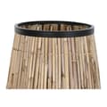 Pikkukuva 2 / 2: Maljakko DKD Home Decor Luonnollinen Musta Metalli Rottinki 38 x 38 x 73 cm