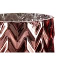Pikkukuva 3 / 3: Maljakko Kaiverrus Vehnäntähkä Pinkki Kristalli 11,3 x 19,5 x 11,3 cm (6 osaa)