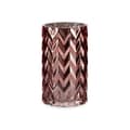 Pikkukuva 2 / 3: Maljakko Kaiverrus Vehnäntähkä Pinkki Kristalli 11,3 x 19,5 x 11,3 cm (6 osaa)