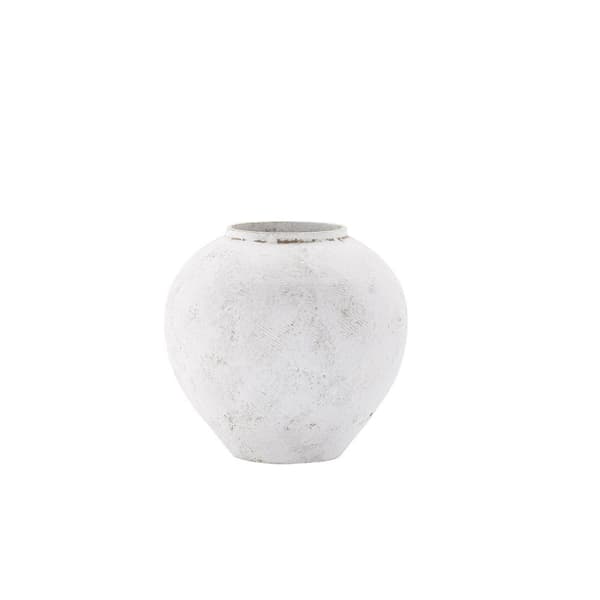 Globe vase beige.