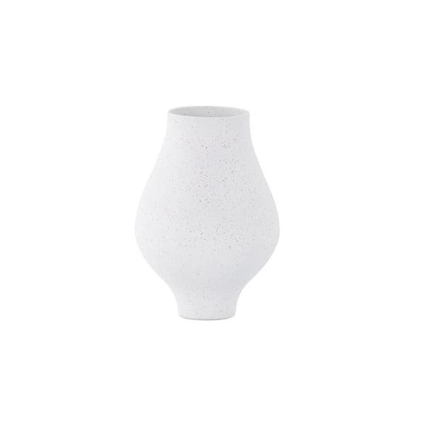 Rellis vase hvit.