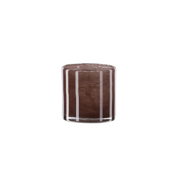 Glora telysholder brun.