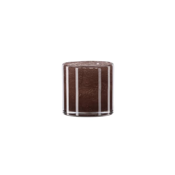 Glora telysholder brun.