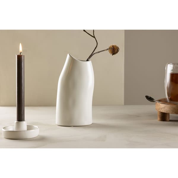 Ernst vase hvit.
