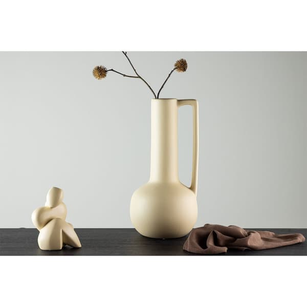 Allis vase gul.