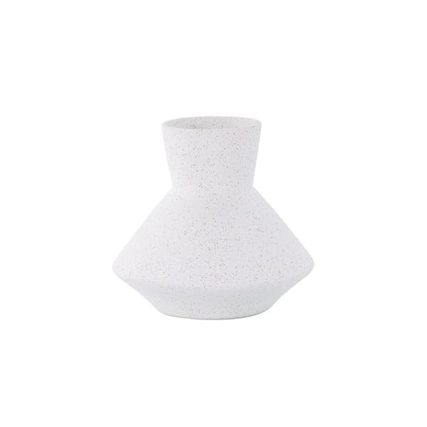 Rellis vase hvit.