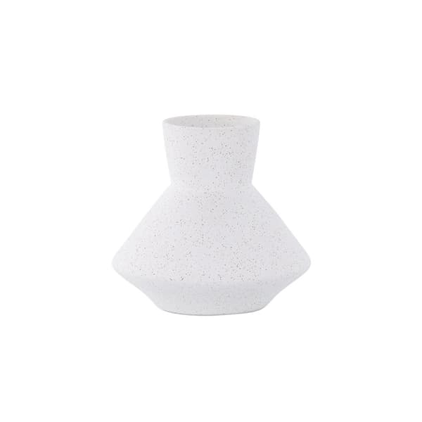 Rellis vase hvit.