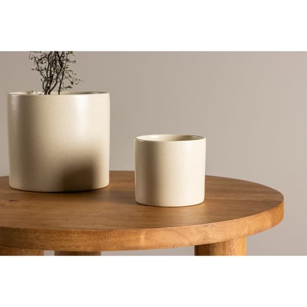 Sane blomsterpotte beige.