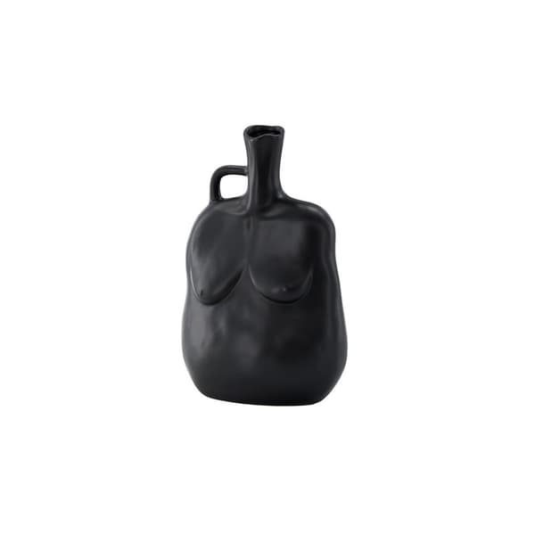 Conta vase svart.