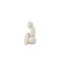 Miniatyrbilde 3 av 5: Floda figur til dekorasjon lysegrå.