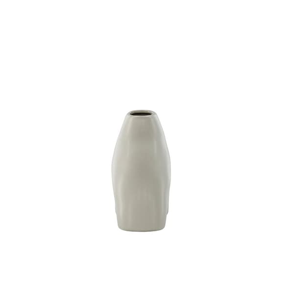 Kento vase lysegrå.