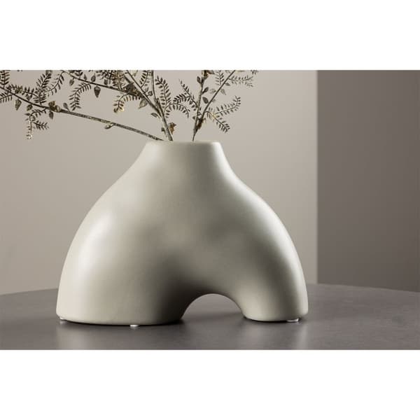 Kento vase lysegrå.