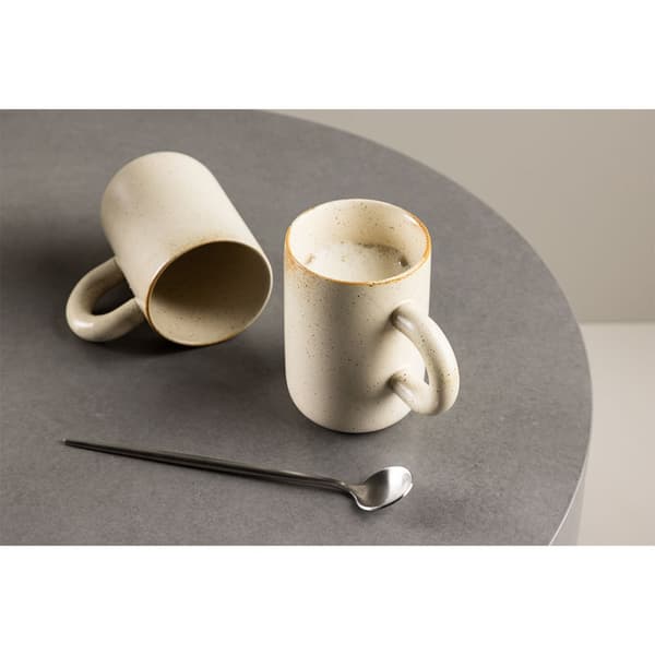 2 x Active kopp keramikk beige.