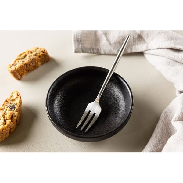 6 x Active gaffel rustfritt stål sølvfarget.
