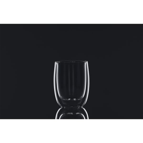 2 x Ria kopp glass klar.