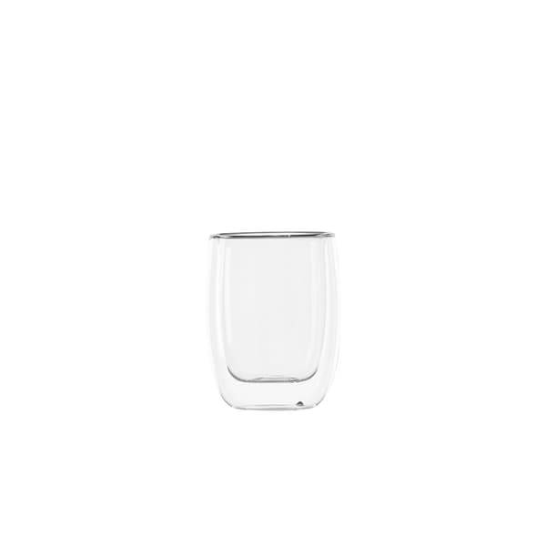 2 x Ria kopp glass klar.