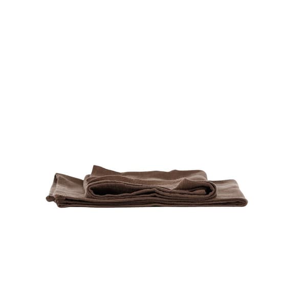 2 x Bloria stoffserviett rayon mørkebrun.