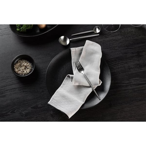 2 x Bloria stoffserviett rayon lysegrå.