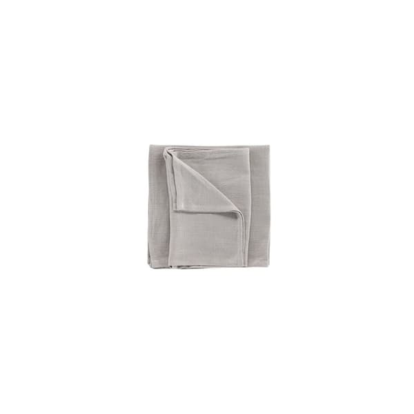 2 x Bloria stoffserviett rayon lysegrå.