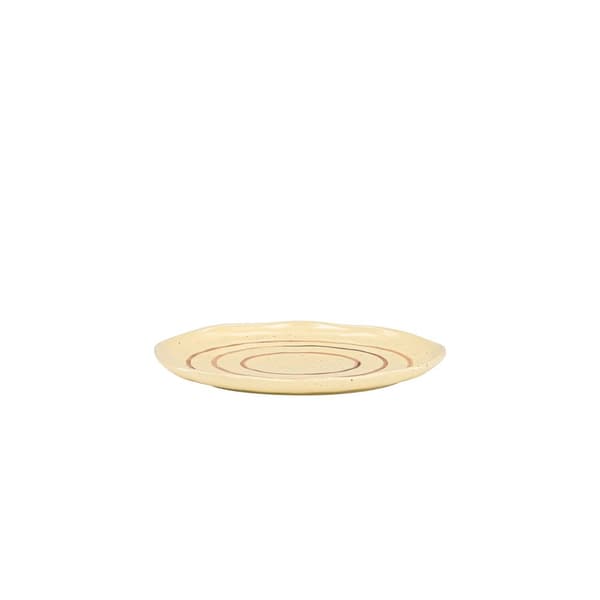 2 x Kutie fat porselen beige.
