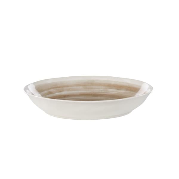2 x Jublie skål steintøy beige.