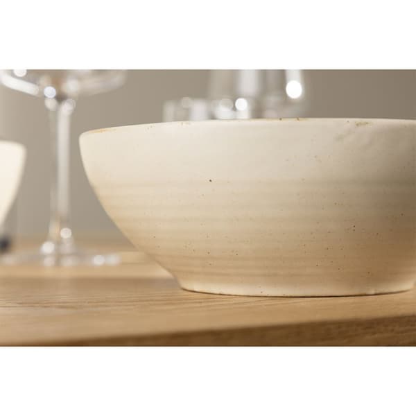 2 x Active skål keramikk beige.