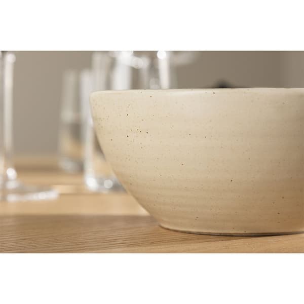 2 x Active skål keramikk beige.