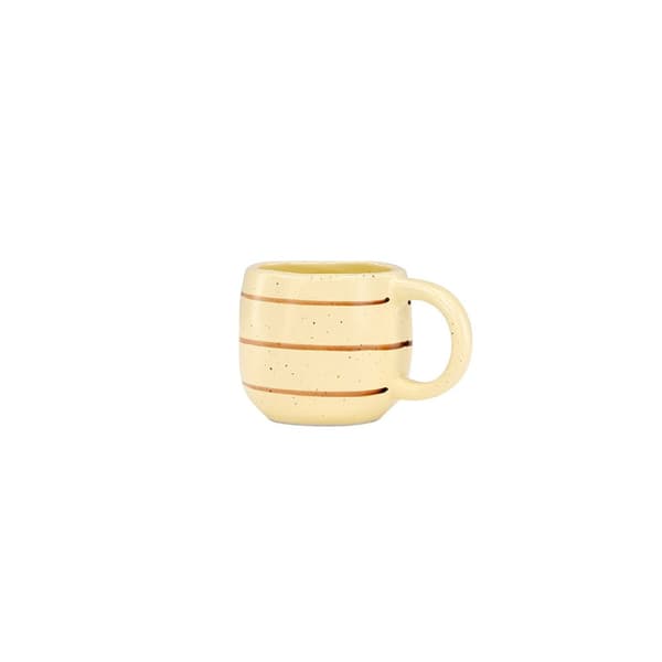 2 x Kutie krus porselen beige.