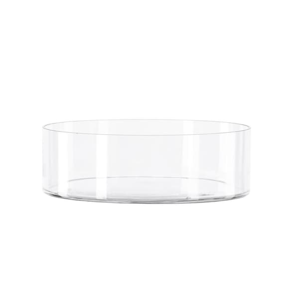 2 x Shine skål glass klar.
