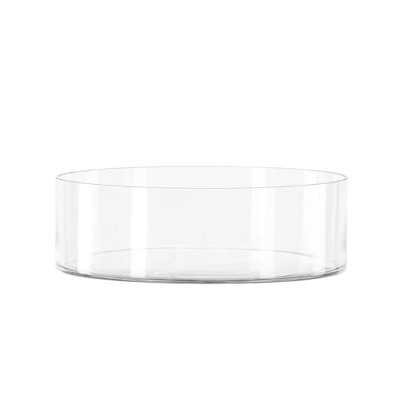 2 x Shine skål glass klar.