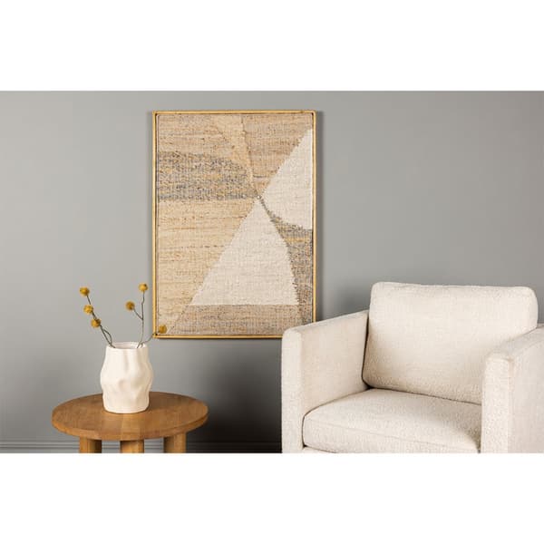 Patricia veggdekorasjon bomull, jute beige.