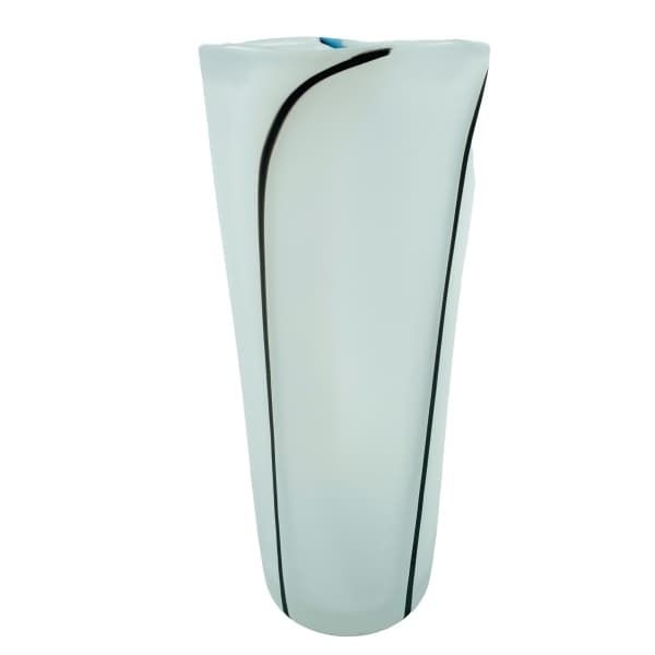 Soft Frost Vase, White - Kosta Boda
